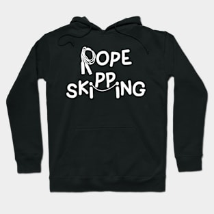 Rope Skipping Rope Design for proud Rope Jumpers Hoodie